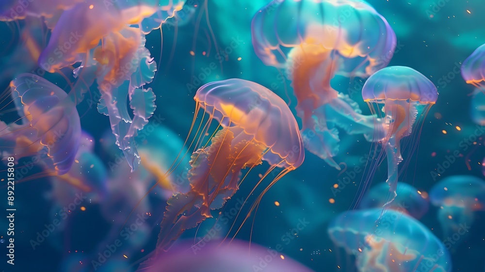 Seas it a picture of a group of jelly Seas it a picture of a group of jelly