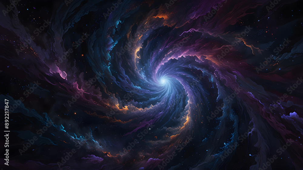 spiral galaxy in space spiral galaxy in space