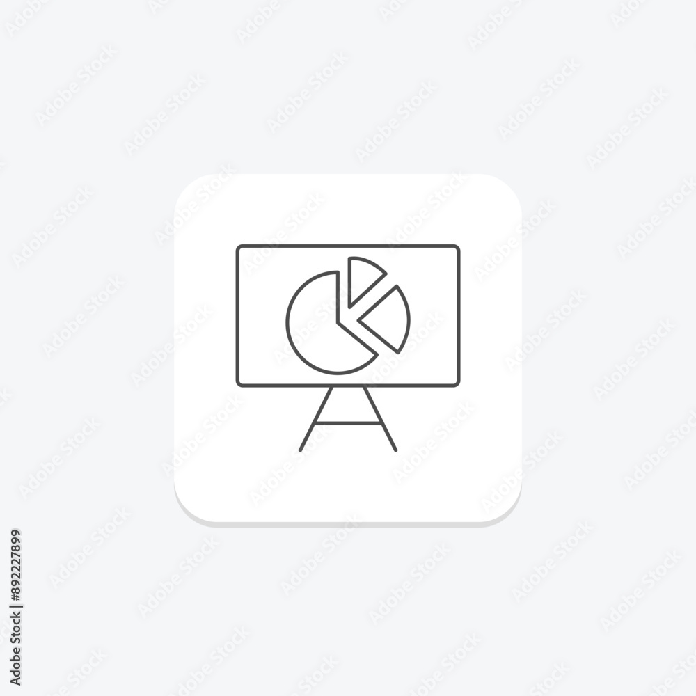 Trade Challenges thinline icon , vector, pixel perfect, illustrator file Trade Challenges thinline icon , vector, pixel perfect, illustrator file