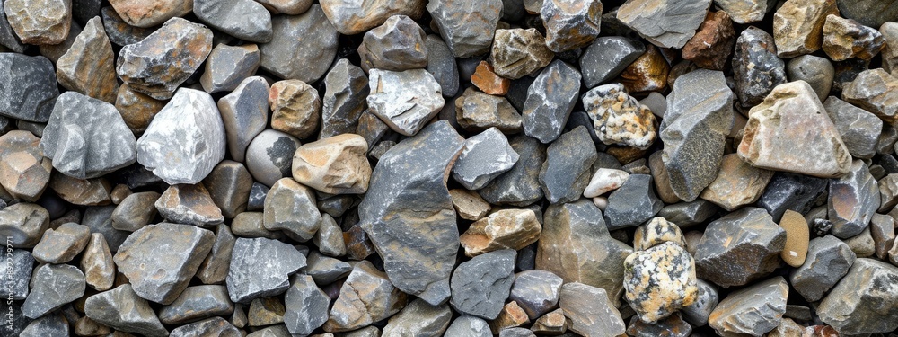 Many small granite stones limestone gravel Many small granite stones limestone gravel