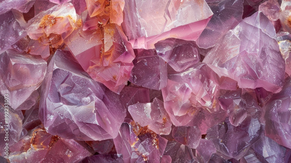Raw Rose quartz stone textured surface background Raw Rose quartz stone textured surface background