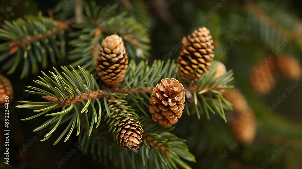 The boreal green spice picea relates to the pinaceae family of woody plants The boreal green spice picea relates to the pinaceae family of woody plants