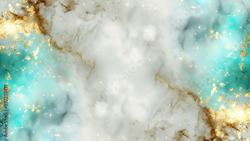 Elegant Marble Texture with Gold Edges