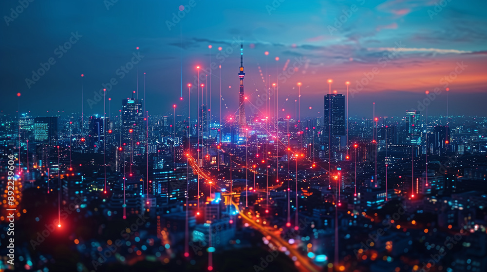 Telecommunication transmitters to improve internet quality and speed