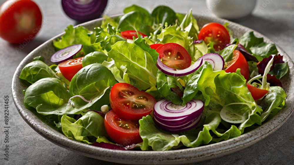 salad with feta cheese salad with feta cheese