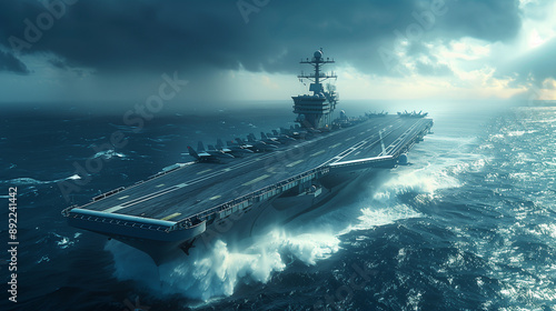 Navy aircraft carrier photo