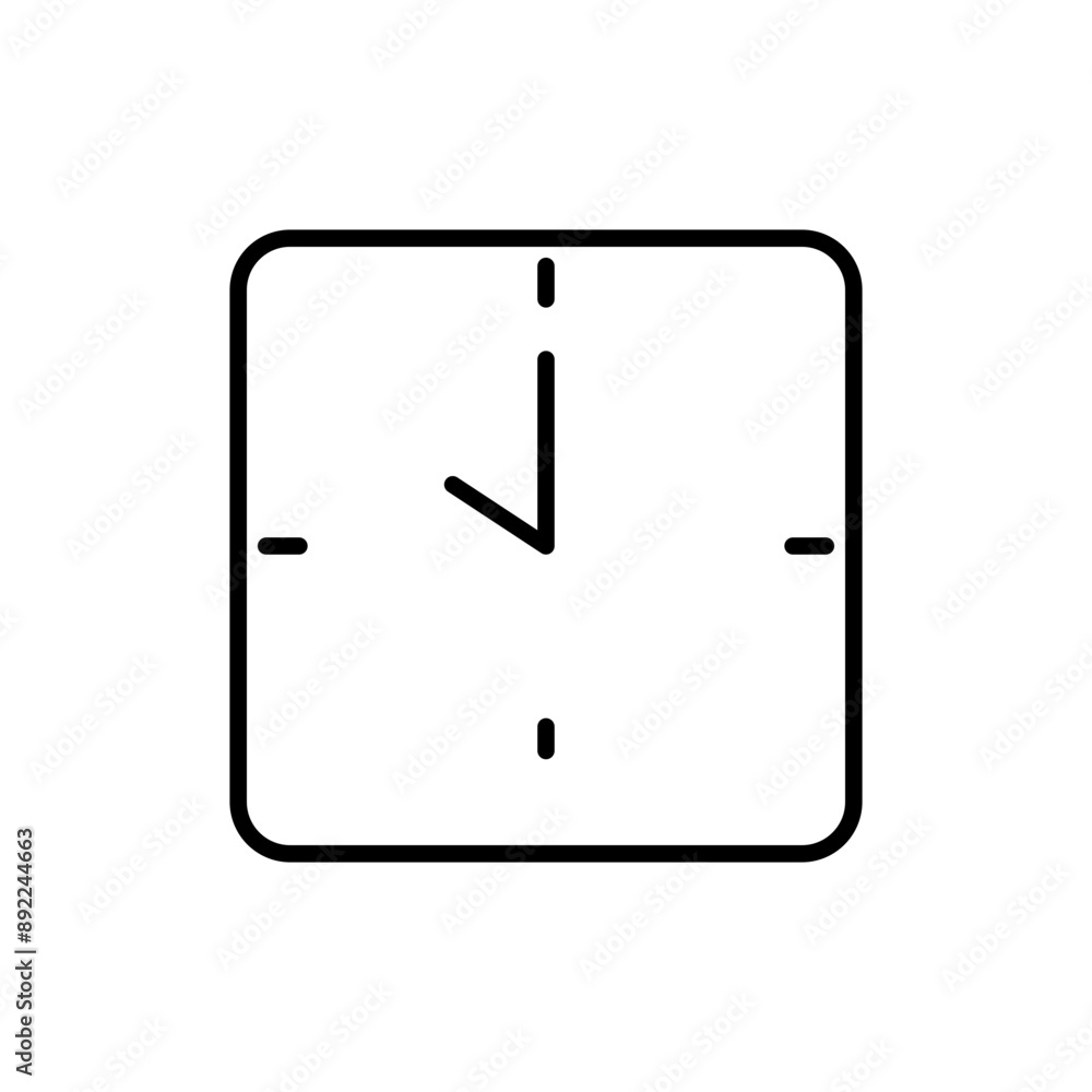 clock line icon clock line icon
