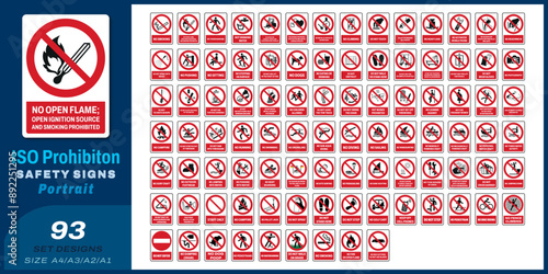 93 set iso prohibition safety signs size v02 a4/a3/a2/a1	
