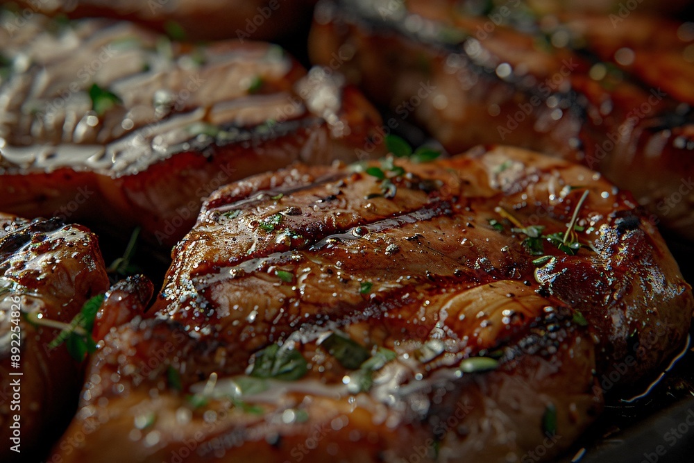 Grilled meat, appetizing look. Grilled meat, appetizing look.