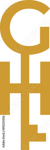 G and H Key Logo