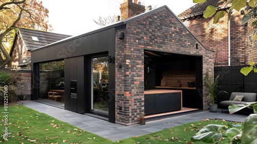 Home office garage conversion