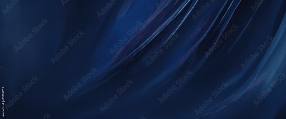 Fototapeta premium Dark Blue artistic hand painted multi layered background