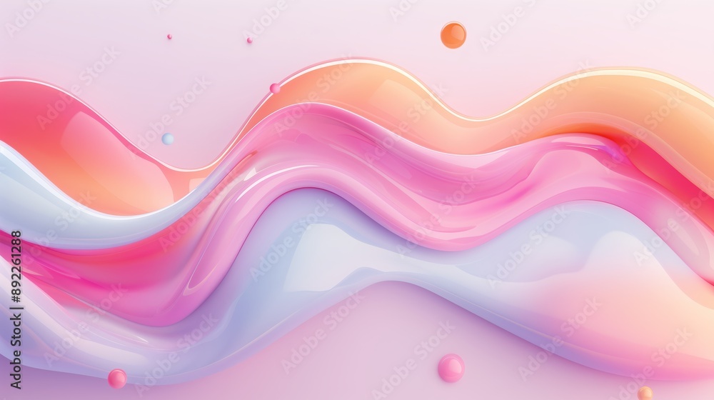 Abstract Colorful Fluid Wave Background with Soft Pastel Tones and Smooth Gradient Curves, Perfect for Modern Design Projects, Digital Art, and Creative Visuals Abstract Colorful Fluid Wave Background with Soft Pastel Tones and Smooth Gradient Curves, Perfect for Modern Design Projects, Digital Art, and Creative Visuals