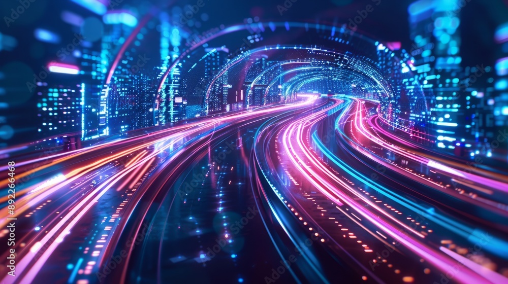 scenes from nighttime with brilliant lights and cityscapes in the background, a car traveling on a highway with lights on, and a cityscape with moving traffic in the background. scenes from nighttime with brilliant lights and cityscapes in the background, a car traveling on a highway with lights on, and a cityscape with moving traffic in the background.
