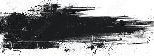Wallpaper Mural Set of Grunge Brush Textures with Rough Charcoal Ink and Grainy Effect on White Background. High Detail and Ultra Realism in 4K, Isolated Vector Illustration with Clean Sharp Focus. Torontodigital.ca