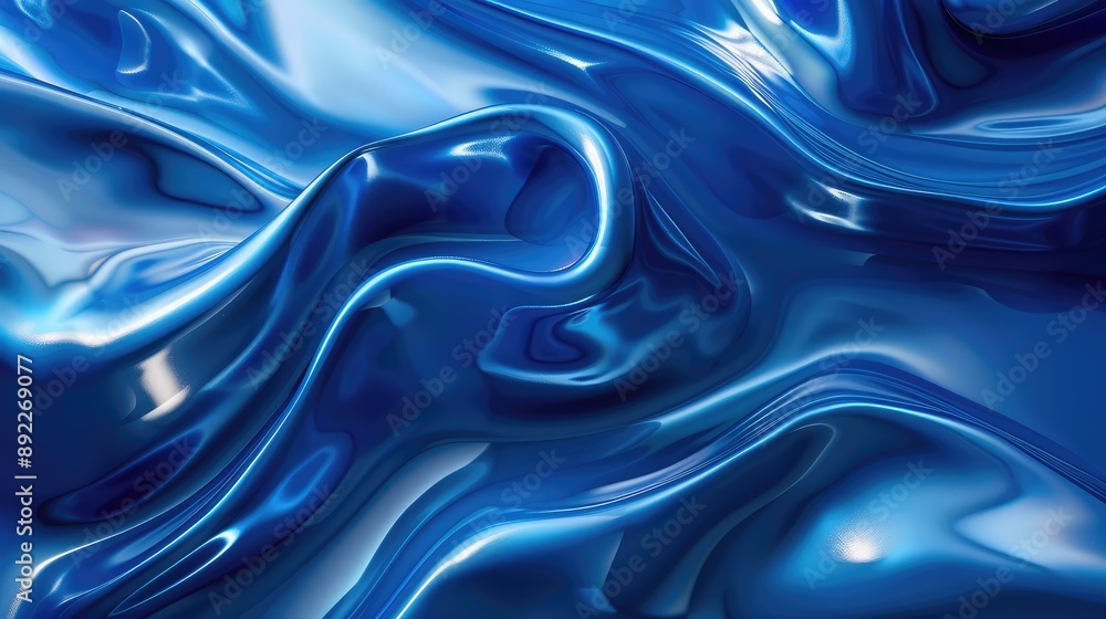 3D Abstract blue background 3D Abstract blue background