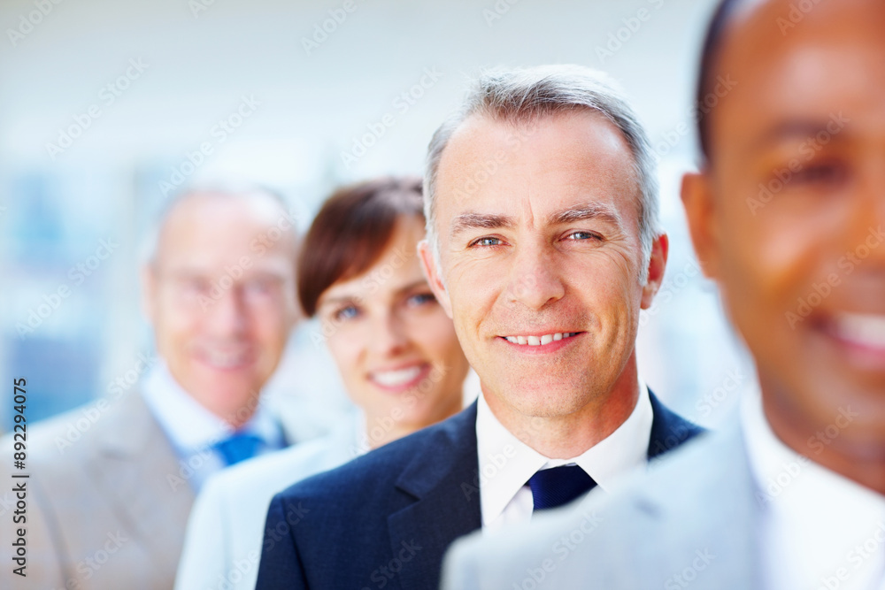 Businessman, portrait and leader for team, line and ceo or director for business in office. Colleagues, happy and smile for management and male person for pride, diversity and corporate entrepreneur Businessman, portrait and leader for team, line and ceo or director for business in office. Colleagues, happy and smile for management and male person for pride, diversity and corporate entrepreneur