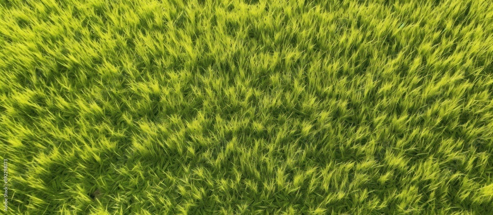 Green Grass Field with Tall Blades Green Grass Field with Tall Blades