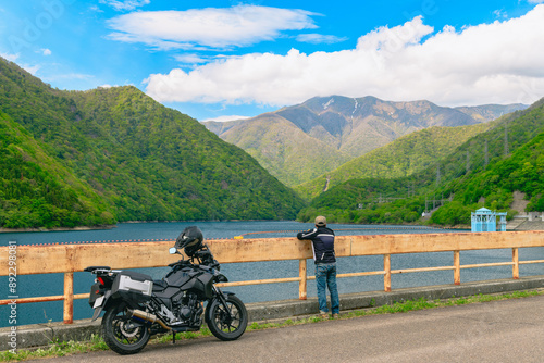 バイクでダムツーリング photo