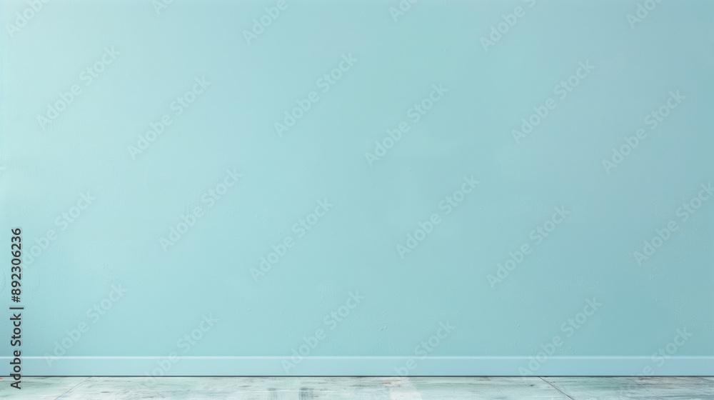 Obraz premium soft blue wall background