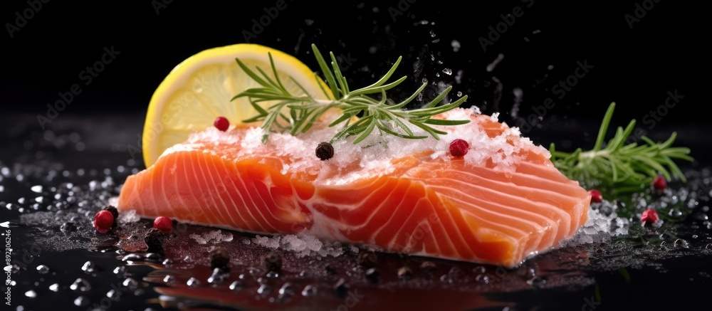 Fresh Salmon Fillet with Lemon and Rosemary Fresh Salmon Fillet with Lemon and Rosemary