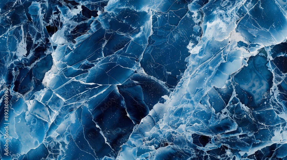 A blue marble pattern with white veins and light blue accents. A blue marble pattern with white veins and light blue accents.