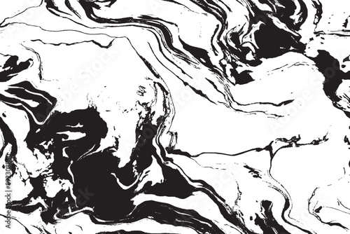 Wallpaper Mural Elegant Monochrome Marble Texture Design Torontodigital.ca