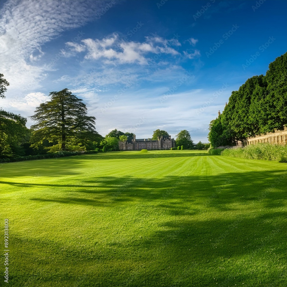 British green grass, AI generated British green grass, AI generated