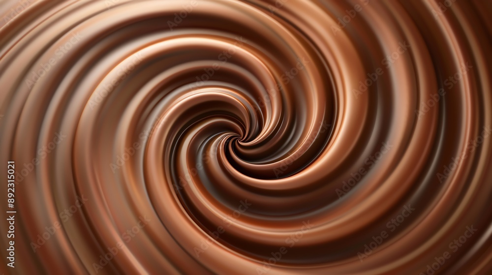 A mesmerizing swirl of smooth, rich chocolate blends seamlessly, creating an inviting and delicious visual experience. A mesmerizing swirl of smooth, rich chocolate blends seamlessly, creating an inviting and delicious visual experience.