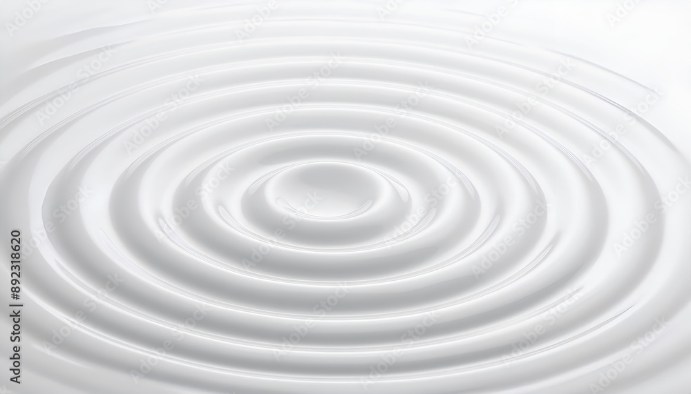 White Ripples in Still Water on a Smooth Surface White Ripples in Still Water on a Smooth Surface
