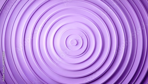 Purple Concentric Circles Abstract Background