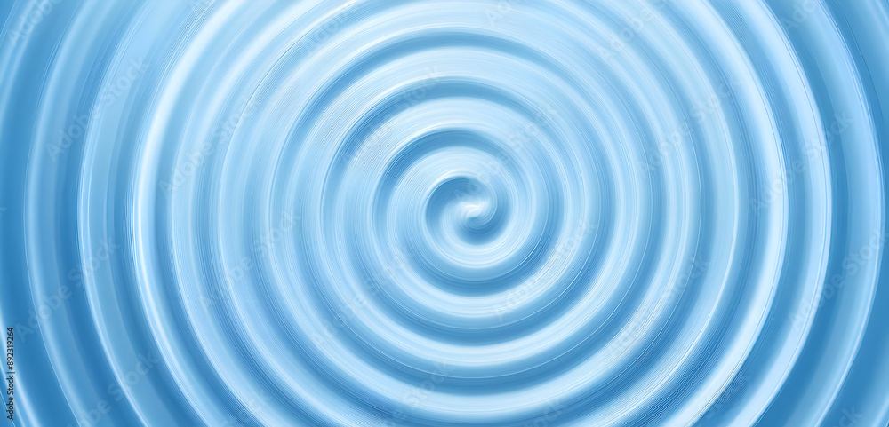 Abstract Blue Water Ripples Inward Spiral Pattern Abstract Blue Water Ripples Inward Spiral Pattern