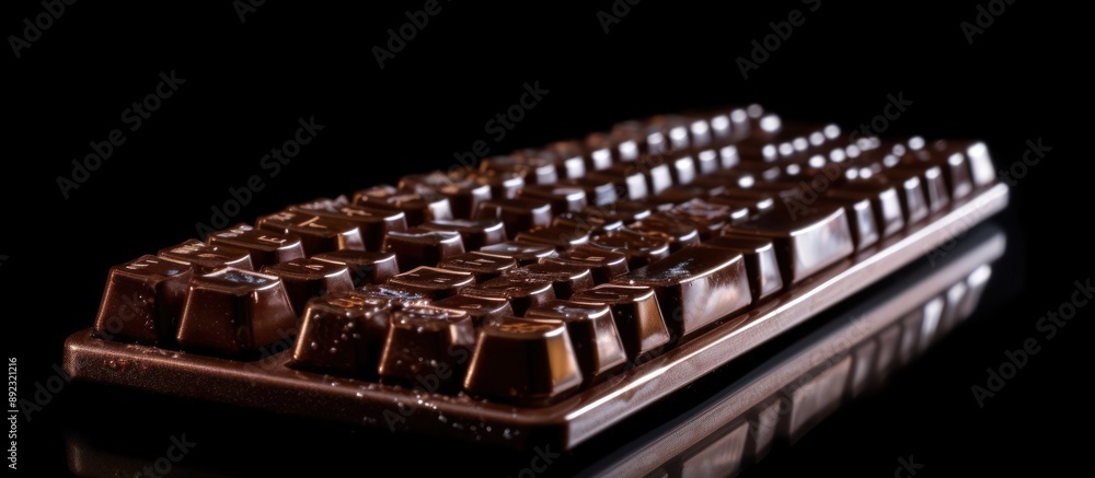 Chocolate Keyboard: A Sweet Treat for Your Fingers Chocolate Keyboard: A Sweet Treat for Your Fingers