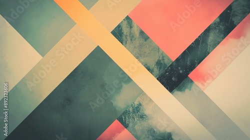 Wallpaper Mural Geometric pattern wallpaper Torontodigital.ca