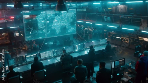  A Futuristic Tech Monitoring Center