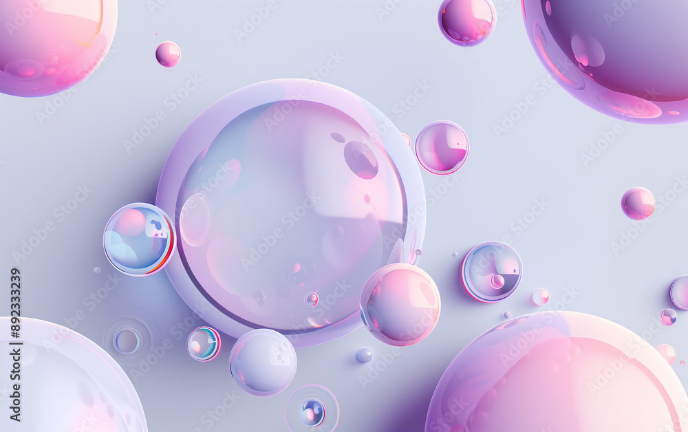 Vibrant pastel bubbles floating against a soft background, creating a dreamy and whimsical atmosphere perfect for digital design. Vibrant pastel bubbles floating against a soft background, creating a dreamy and whimsical atmosphere perfect for digital design.