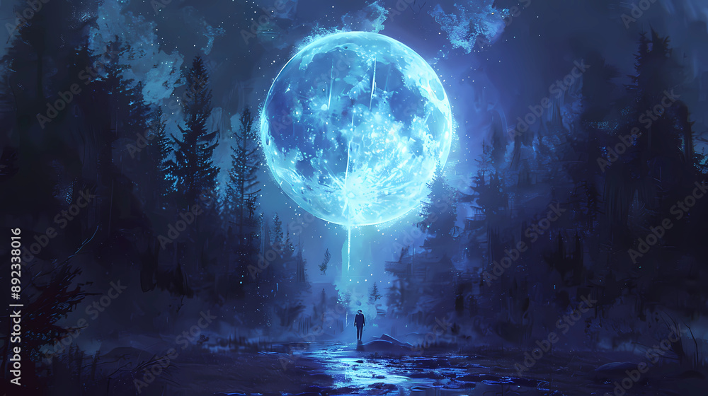 Fototapeta premium the moon