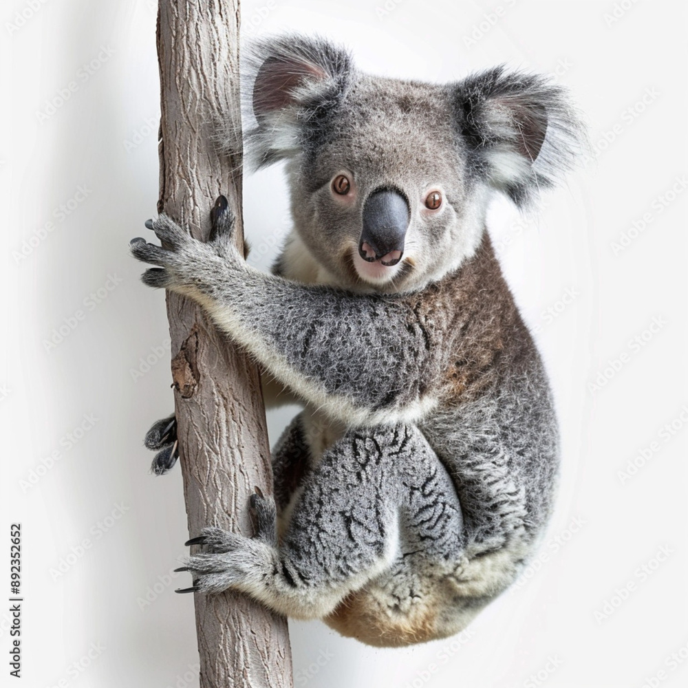 Obraz premium Koala isolated on white background