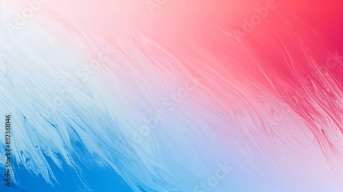 A Dynamic Abstract Background with Flowing Pink and Blue Brushstrokes