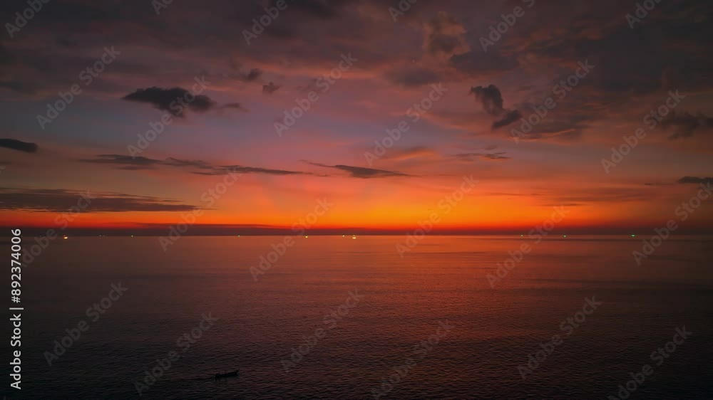 Amazing light twilight sky sunset. Cinematic drone shot dynamic footage beautiful light of nature seascape Amazing light twilight sky sunset. Cinematic drone shot dynamic footage beautiful light of nature seascape