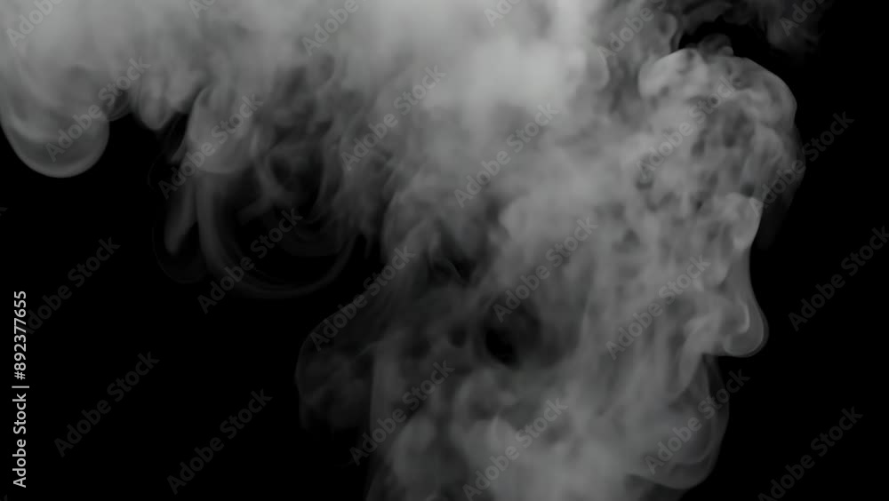 Ethereal Mist: Slow Motion White Vapor Ethereal Mist: Slow Motion White Vapor