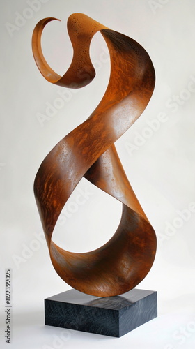 abstract dynamic sculpture photo