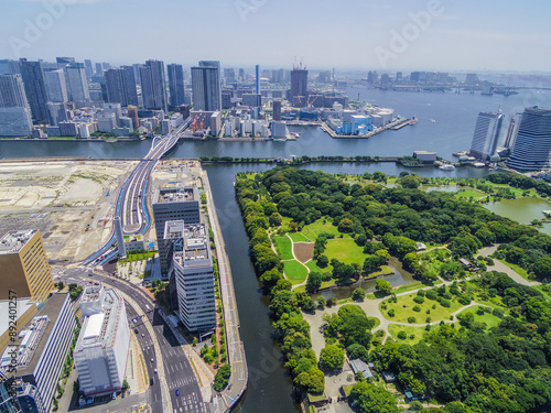 【東京都】カレッタ汐留からの風景 photo