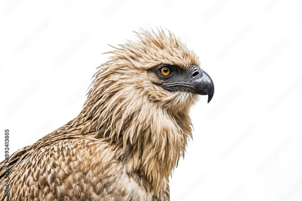Obraz premium Close-up Portrait of a Majestic Eagle with Intense Eyes