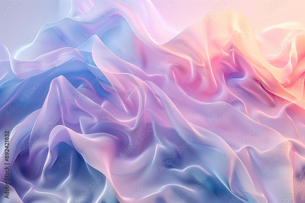 Abstract Colorful Fabric Texture.