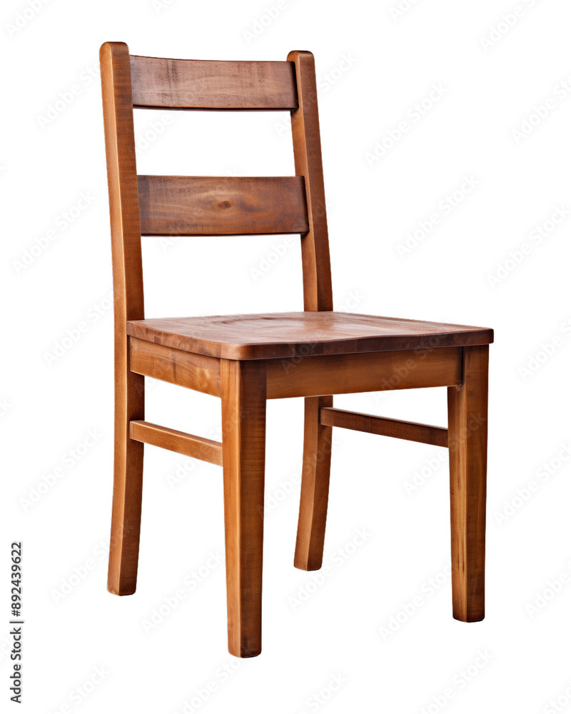 Wooden chair with a simple design, perfect for dining rooms or rustic settings. Crafted from natural wood for a classic, timeless look. Wooden chair with a simple design, perfect for dining rooms or rustic settings. Crafted from natural wood for a classic, timeless look.