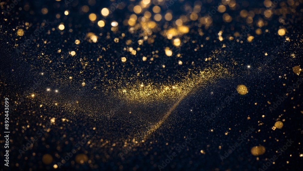 Golden Galaxy Swirl: Abstract gold particles dance and swirl on a black background, creating a mesmerizing cosmic spectacle. Golden Galaxy Swirl: Abstract gold particles dance and swirl on a black background, creating a mesmerizing cosmic spectacle.