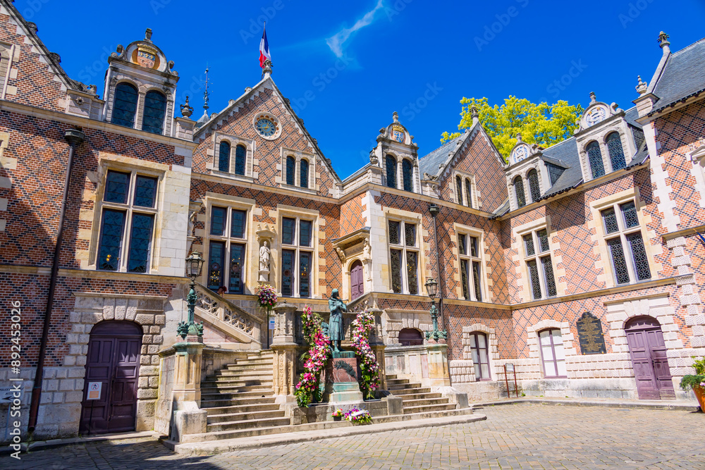 Naklejka premium l' Hôtel Groslot, ancienne Mairie à Orléans
