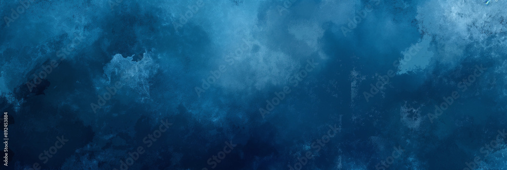 Abstract Dark Blue Water color paint effect Abstract Dark Blue Water color paint effect