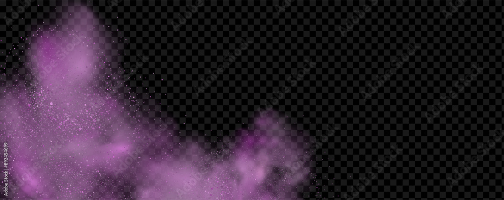 Pink powder dust with glittering shimmering swirls, shiny glitter design. Magical motion, sparkling lines on a black background. Pink powder dust with glittering shimmering swirls, shiny glitter design. Magical motion, sparkling lines on a black background.